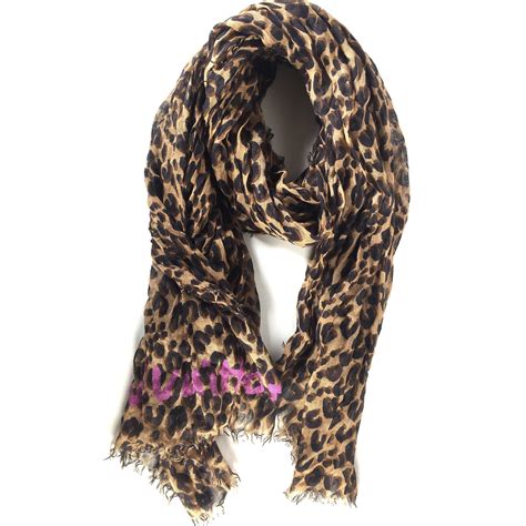 louis vuitton scarf replica leopard print|louis vuitton scarf leopard print.